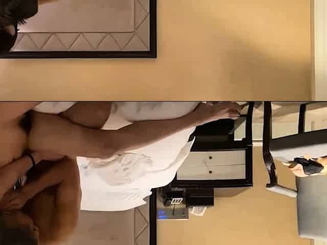 Amateur couple copulation on hidden cam