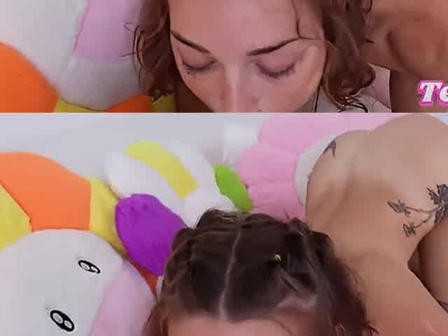 Small Hirsute Teen 18+ Temps Mature Stepdad With Her Twat To Fill - Shrooms Q & Johnny Love