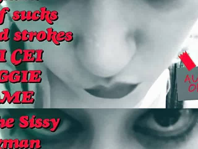 The Sissy Pigman Self Sucks and Strokes JOI CEI Piggie Game Its My Voice Pitchshifted