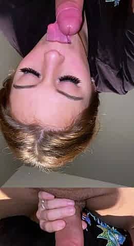 Hot amateur teen blowjob and facial HD video