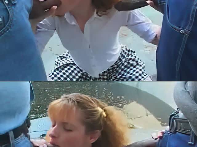 Molly Rome Retro Interracial Gangbang