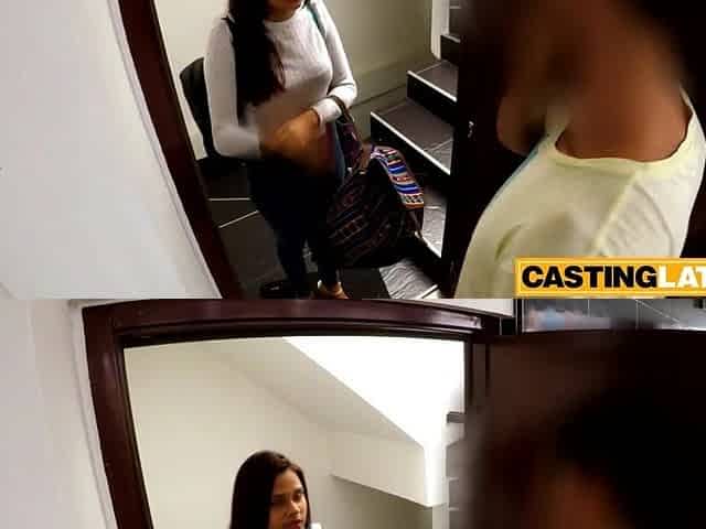 Cute lalin girl mother I'd like to fuck amateur came unannounced for a model casting