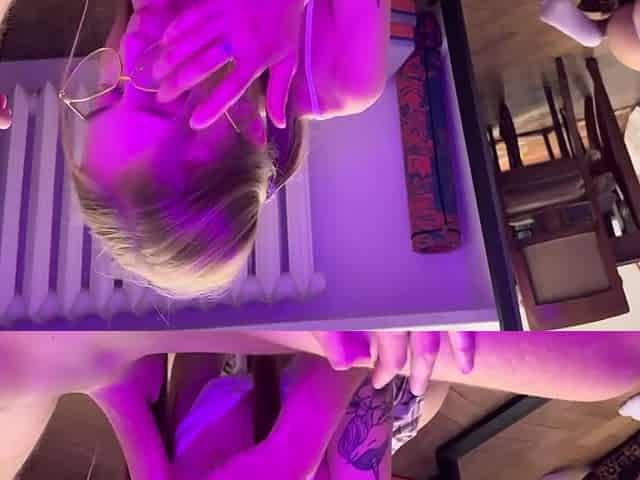 Asked My Friend To Check How I Give A Blowjob