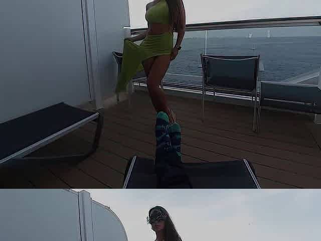 my Step-Mommy drilled a cruise ship worker