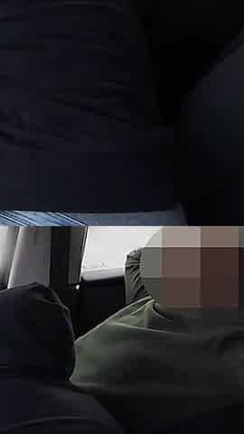 Teen Teacher Sucks My Dick in Car in Outdoor Parking in for Everyone - It's Very Risky with People Near- Misscreamy