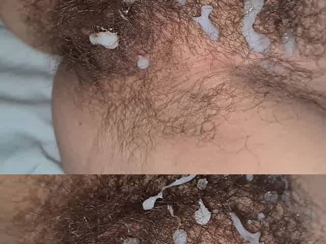 Cum on Hairy Pussy Compilation 9