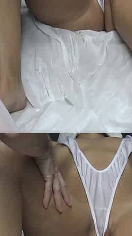 The Masseur, the Lingerie, and the Unspoken Attraction Massage for My Petite Asian Wife