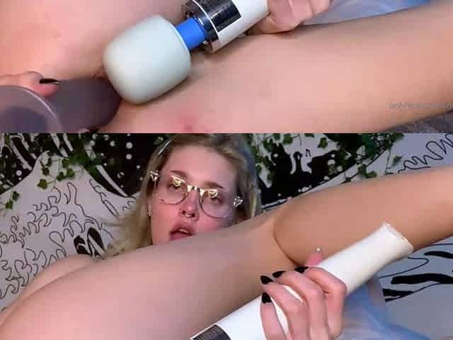 Close up pussy and ass get toyed