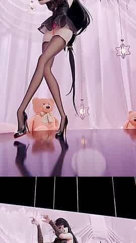 [mmd] Excuse Me; Erotic Tattoos; Striptease; Black Stockings; Squirting