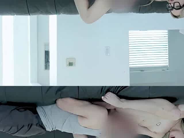 Tiny Stepsister Takes Stepbros Massive Cock