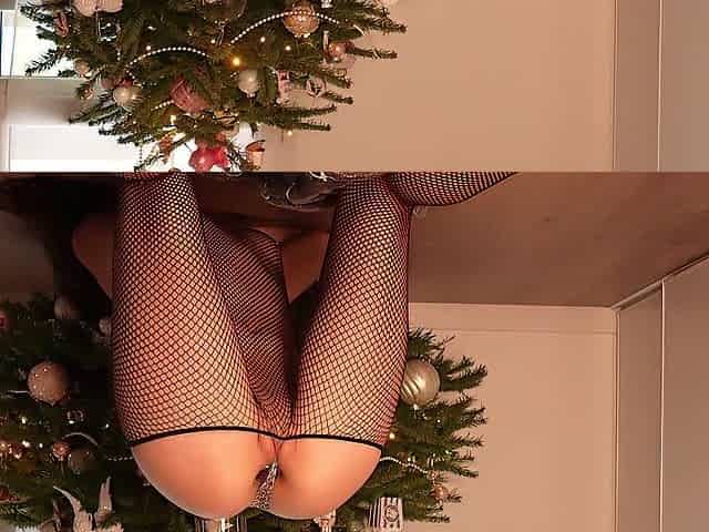 I drilled her butt for the 1st time as a Christmas gift