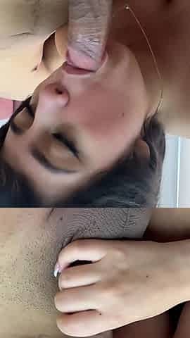Sexy Horny Neighbor Invites Me to Her Apartment to Accompany Her as an Excuse to Put All My Huge and Rich Cock in Her.