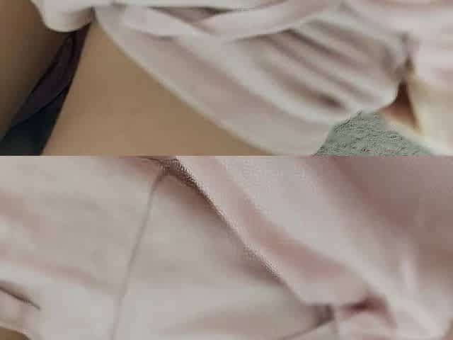 Cute russian gal plays with her small vagina in pijamas- morning climax