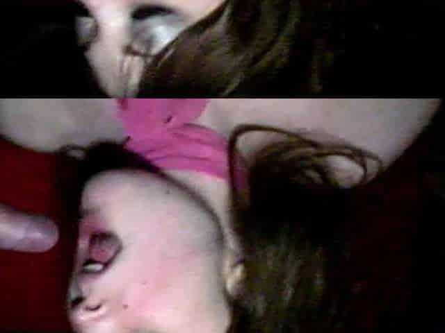 Cute amateur brunette gives pov blowjob and fuck