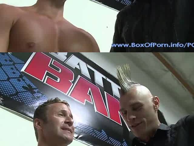 Victoria White Bangs A Fighting Champ - Right In The Midst Of The Octagon!