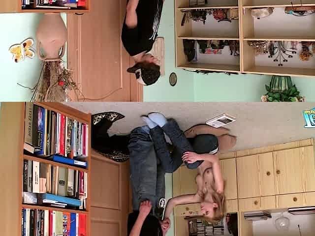 Shy 18-years-old Fucks With Her Crazy Boyfriend