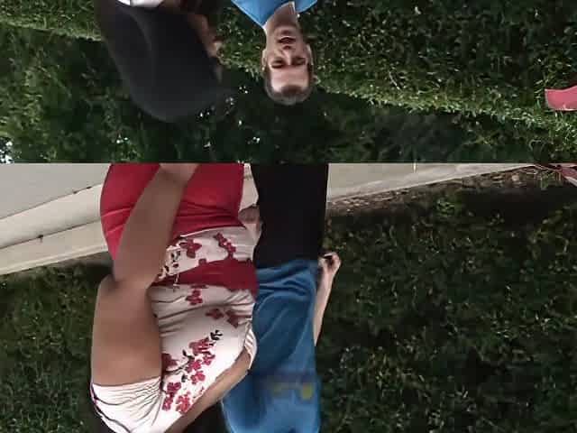 Fat Black Mom Fucks Skinny Guy P1