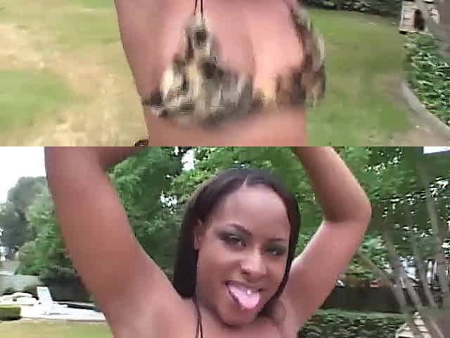 Large ebony wang in hot ebony overweight