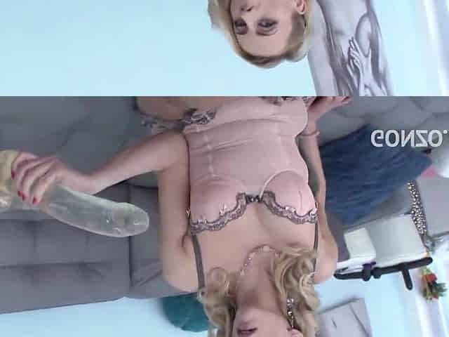 Office floozy bows over for unfathomable double anal and hardcore pounding on the copier