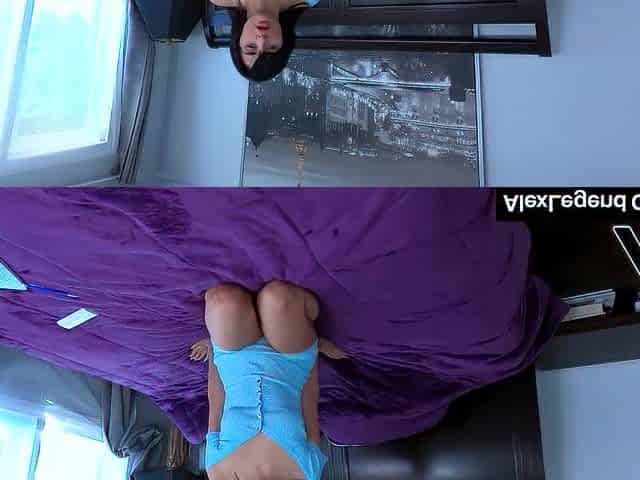 Taboo Tales! Blue Eyed StepDaughter Leda Lathoria Bangs Alex Legend!