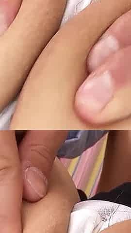 Step dad brings skinny Asian college teen to orgasm