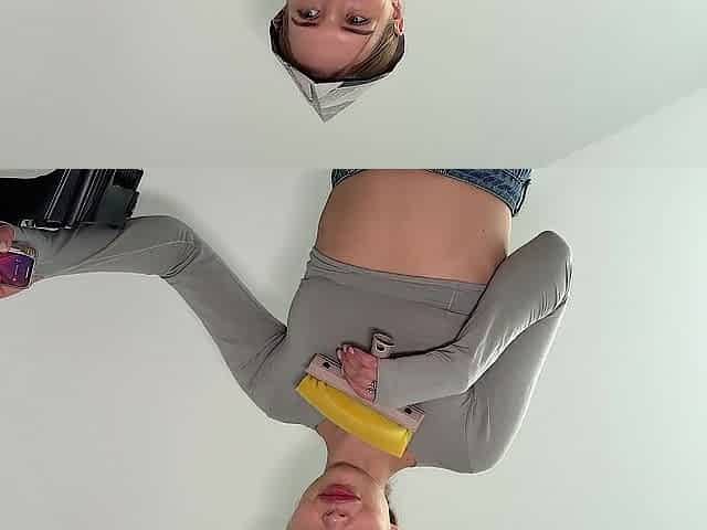 Student needs cash. I tore her jeans on the butt and banged her