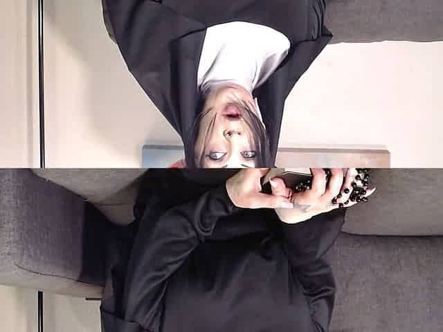 Bible Study Nun Catches You Jerking off Scolding Humiliation