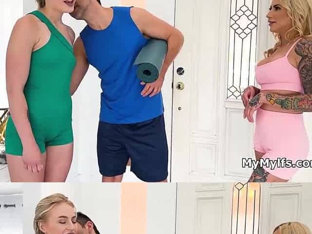 Personal trainer free uses mom and teenager