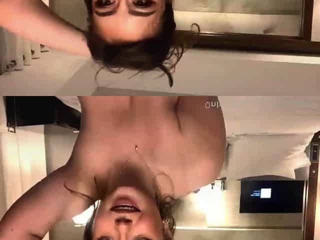 Big boobs milf masturbates with her dildo
