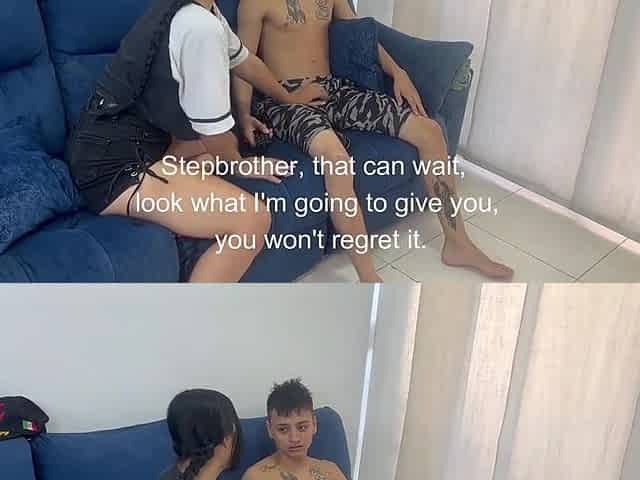 My Stepsister Is Horny And Asks Me To Fuck Her While We Are Alone At Home - Verified Amateurs