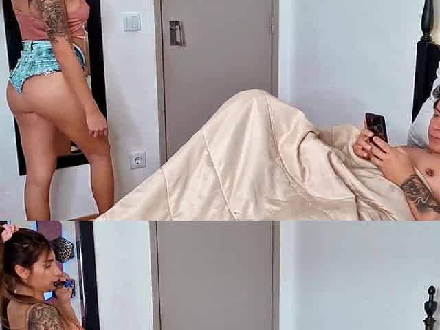"Are u masturbating to images of my booty? Do u need aid?" I came in her booty!