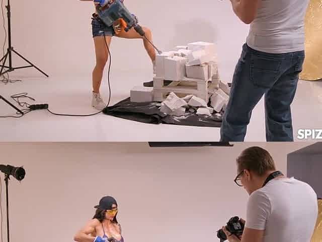 Breasty Model Chloe Lamour Gives Photographers An Outstanding Screw