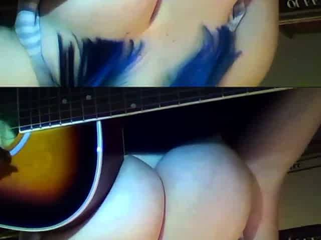 Big boobs milf masturbating