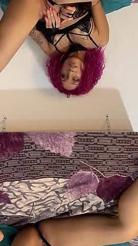 Sexy Brazilian with Pink Hair