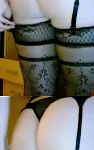 Black Stockings Teen