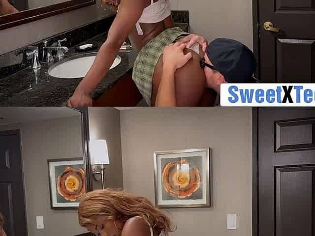 From Beautiful Ebony Face to Taut Booty, Tessa Takes It All