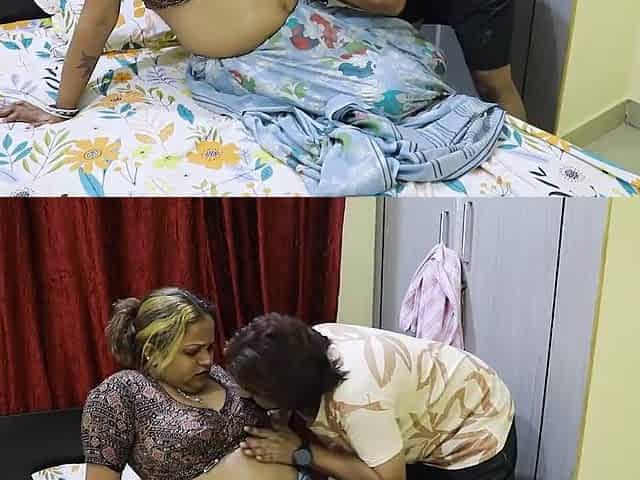 Rozi's Indian Passion Explodes in Threesome BBW Heat