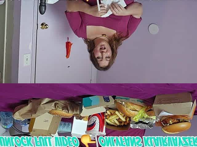 Klairvayzer Indulges in Fast-Food Face Stuffing