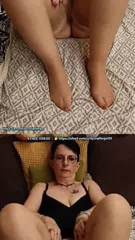 Sylvia Ringer : Stockings Tease