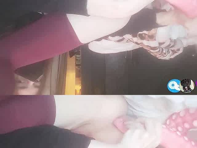 Cute transgirl groans a lot during the time that destroying her butt with giant 40 inch tentacle sex tool
