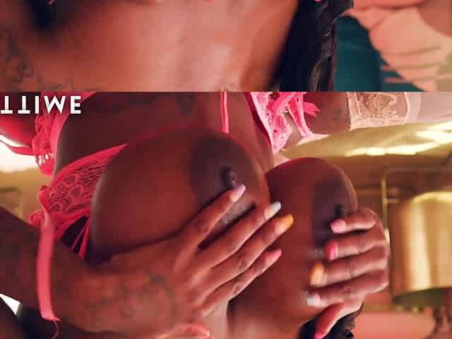 Mystique and her huge tits will make you cum