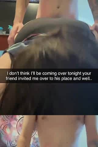 Cheating on spouse snap chat
