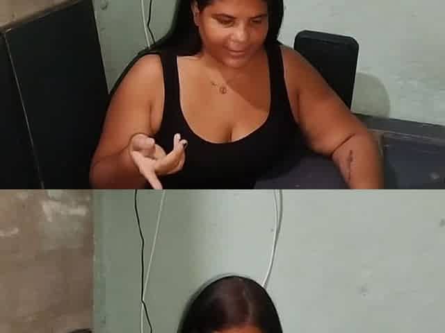 Chubby Colombian with a Big Ass Is Horny with Her Stepdad and Makes Him Very Horny