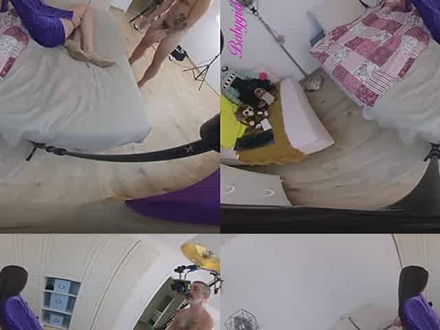 The Tall French Teen Is Back - Voyeur - perVRt