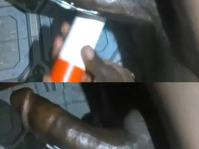 AFRO EBONY RAMROD THICK CREAMPIE