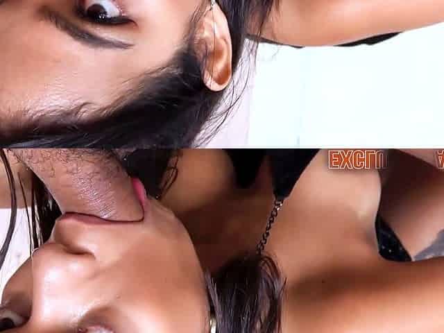HUGE TITS Latina Slut Face Fucked Deep