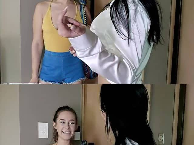 Lesbian Milf Seduces A Straight Girl