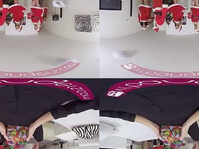 VR PORN- Gang Screw Perky Xxx-mas And One Jock For All