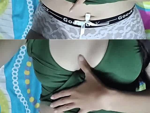 Young Girl Masturbates in the Room