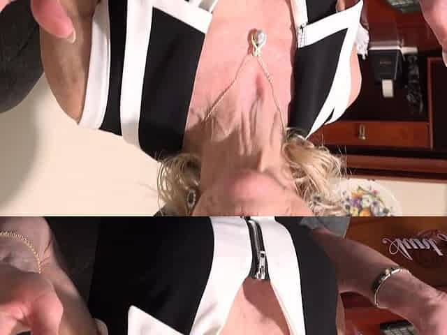 Dee Lite captivates with passionate gilf boss sultry ecstasy